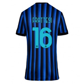 Inter Milan Davide Frattesi #16 Dámské Domácí Dres 2025-26 Krátký Rukáv